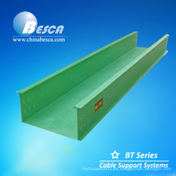 BT7 Besca Fabricación de Plásticos Reforzados con Fibra de Vidrio FRP / GRP Cable Trunking Proveedor